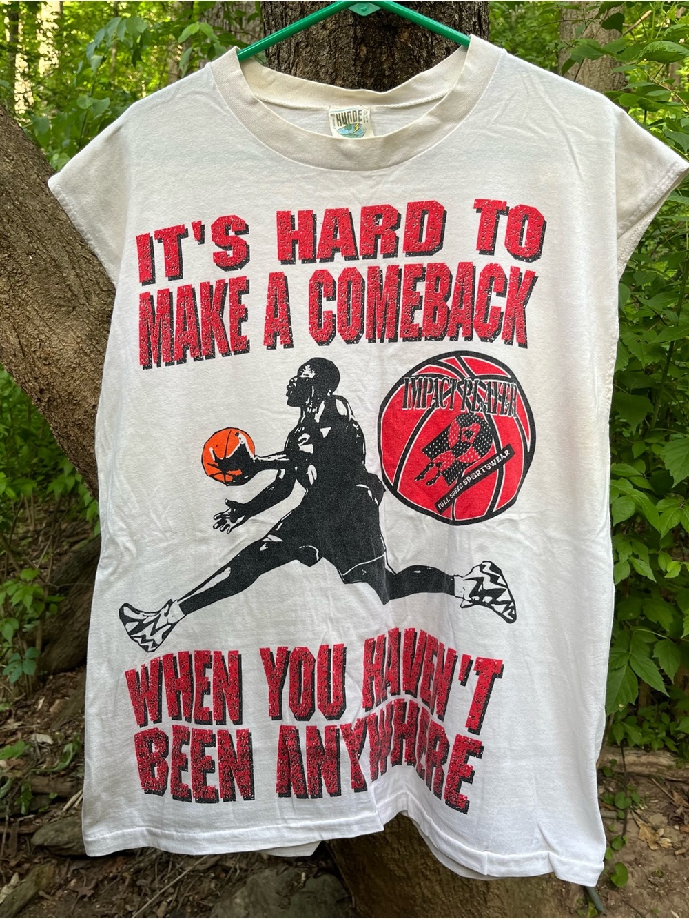 Vintage 1990’s Michael Jordan KO Tank Top Large Sleeveless NBA Thunder Island